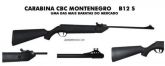 Carabina de Pressão CBC 5.5 mm .F22 Montenegro B12-S